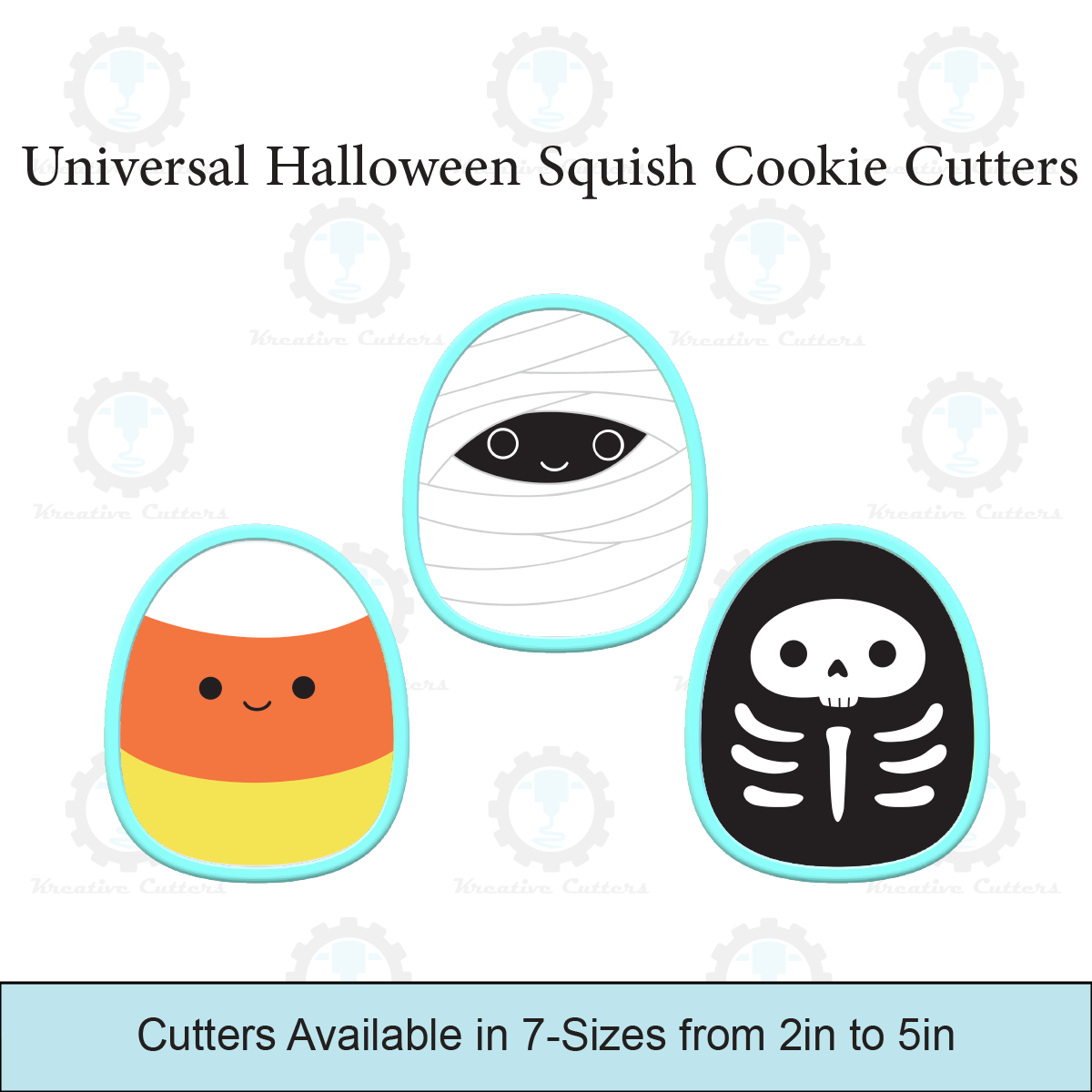 Universal Halloween Squish Cookie Cutters