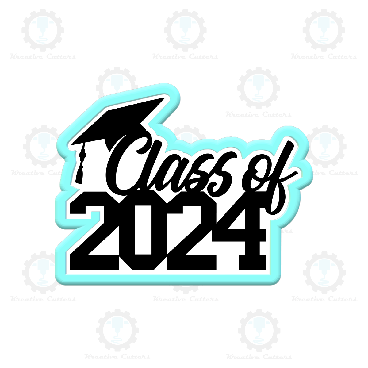 Class of 2024 Graduation Cookie Cutters