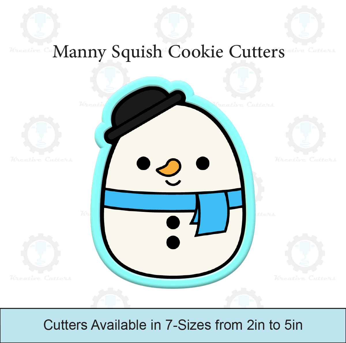 Manny Squish Cookie Cutters