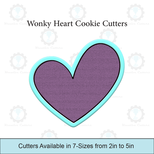 Wonky Heart Cookie Cutters