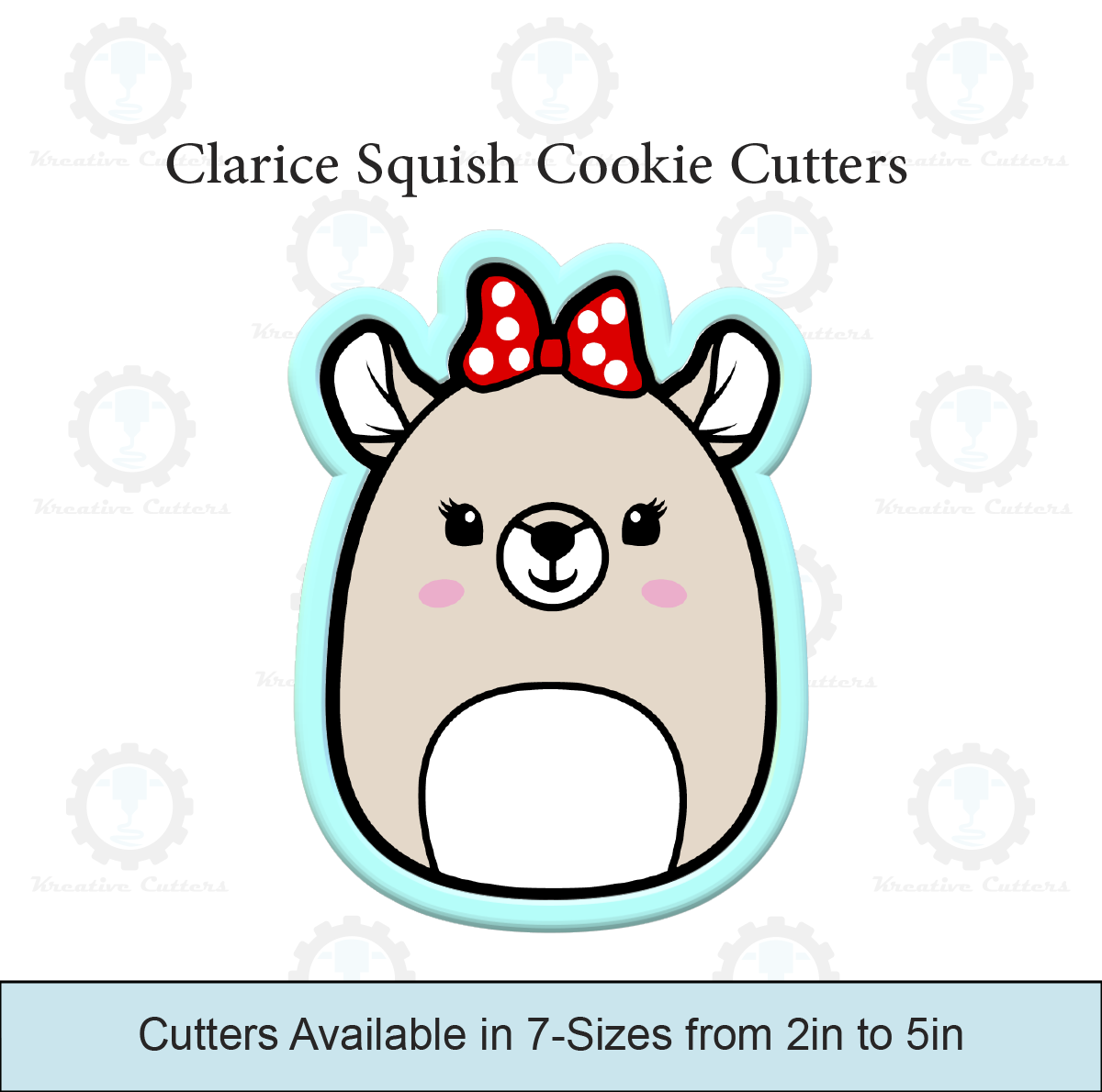 Clarice Squish Cookie Cutters