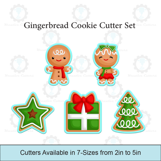 Gingerbread Cookie Cutter Set