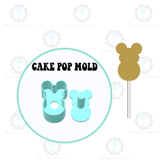 Mouse Peep Cake Pop Mold | Single or Multi-popper