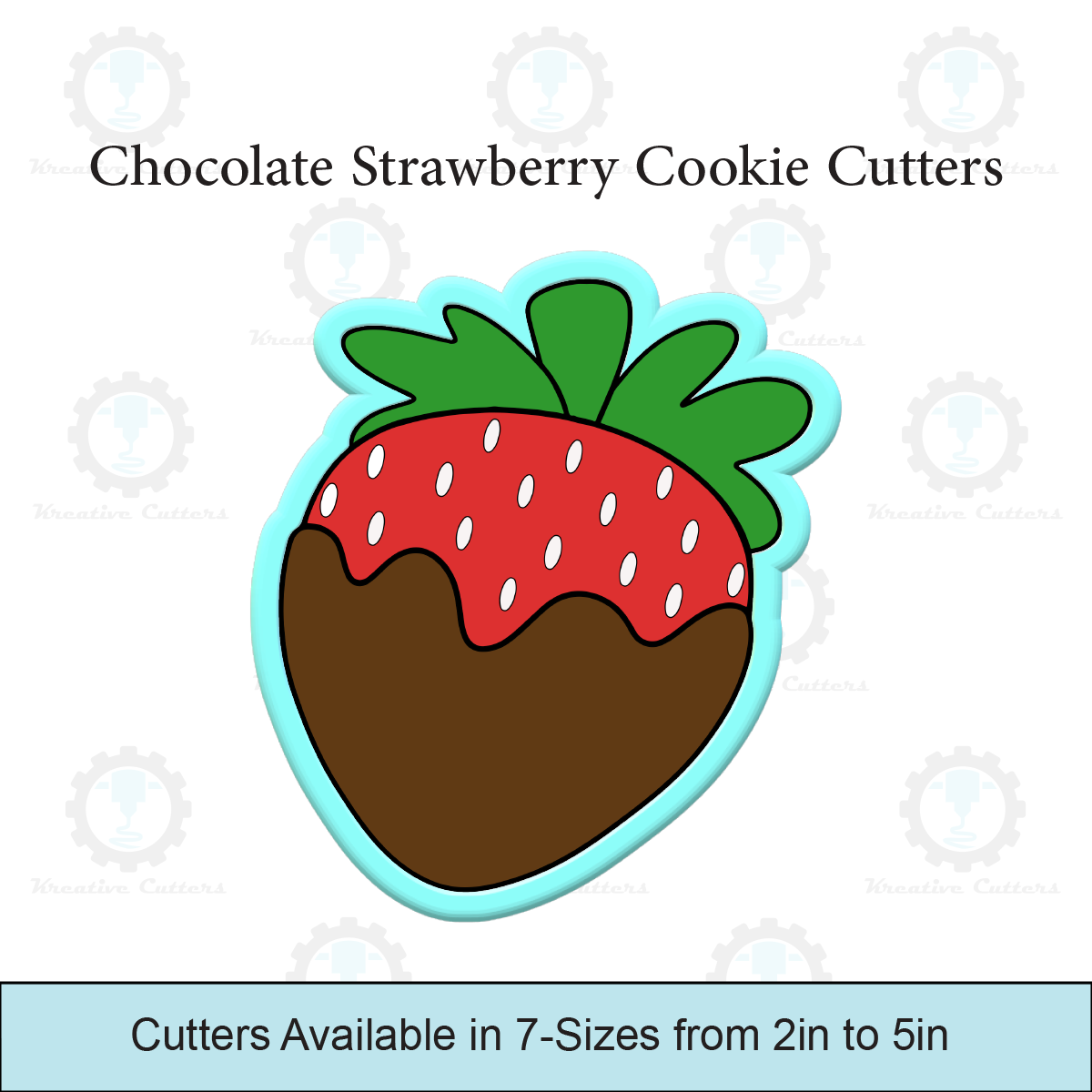 Chocolate Strawberry Cookie Cutters