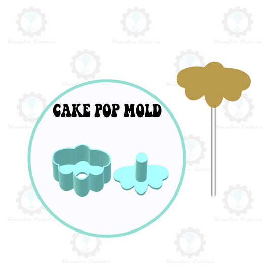 Daisy Flower Cake Pop Mold | Single or Multi-popper