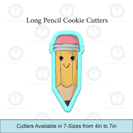 Long Pencil Cookie Cutters