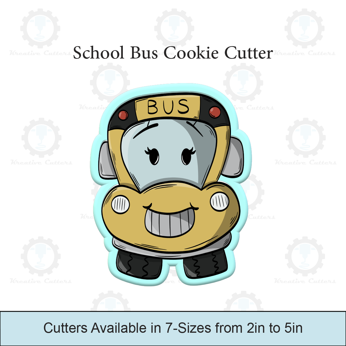 School Bus Cookie Cutters 2