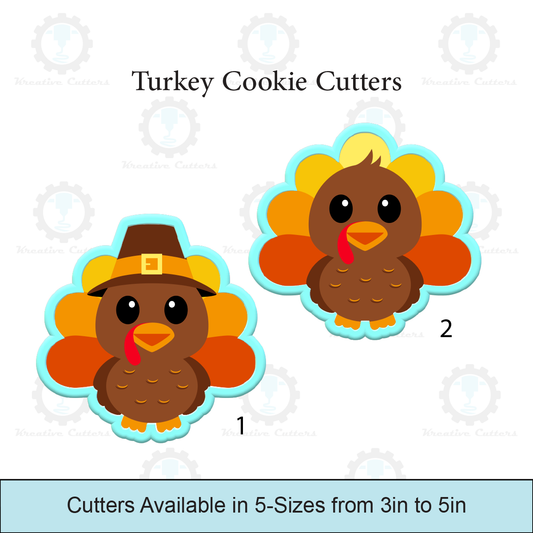 Turkey Cookie Cutters