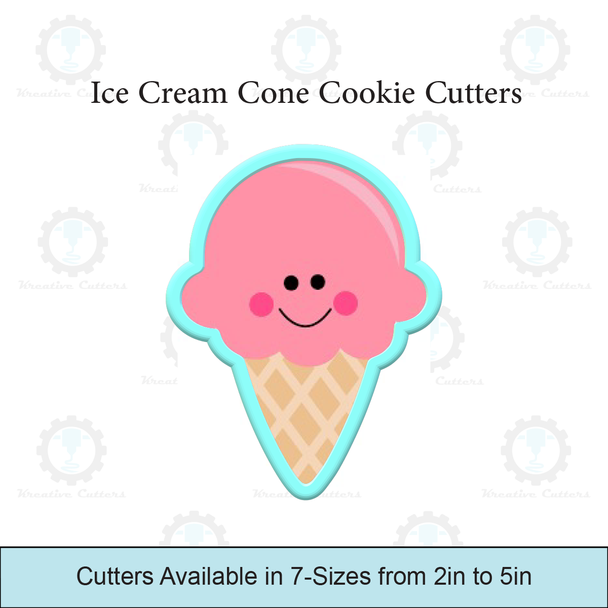 Ice Cream Cone Cookie Cutters
