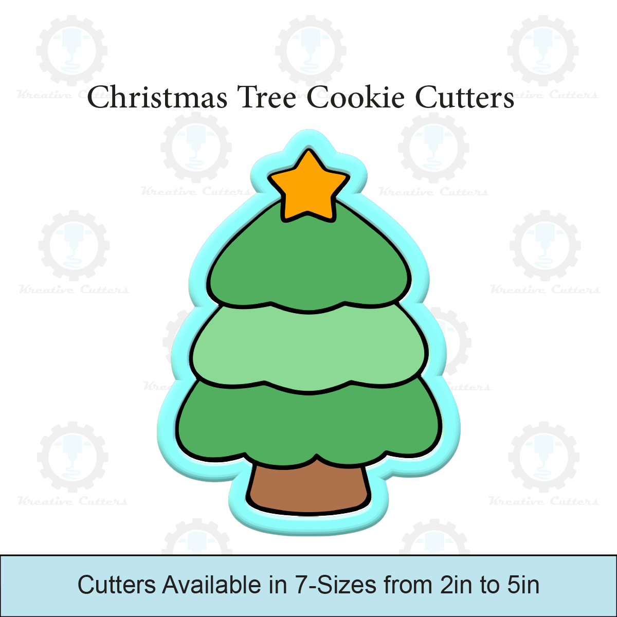 Christmas Tree Cookie Cutters