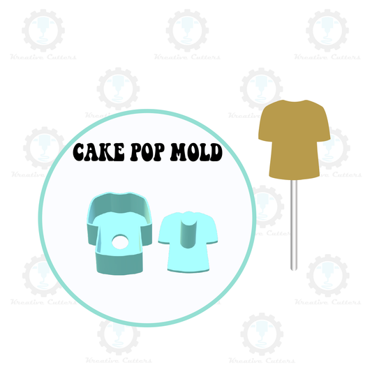 Football Jersey Cake Pop Mold | Single or Multi-popper