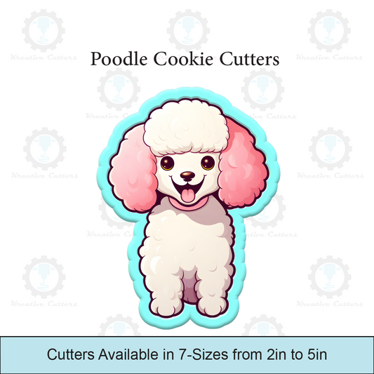 Poodle Dog Cookie Cutters
