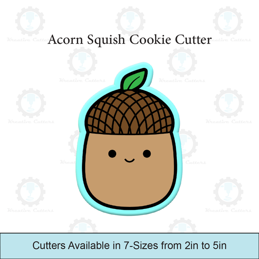 Acorn Squish Cookie Cutters