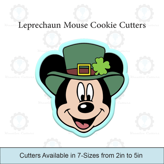 Leprechaun Mouse Cookie Cutters