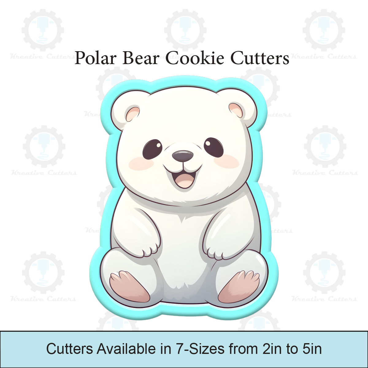 Polar Bear Cookie Cutters