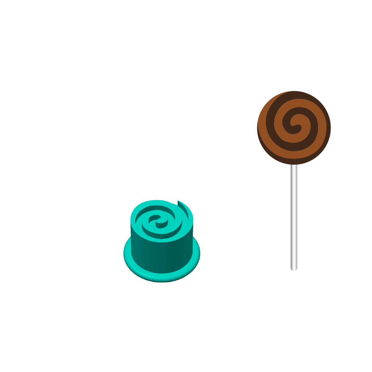 Circle Disc Cake Pop Add on Collection | Build your own Cake Pop Mold Set