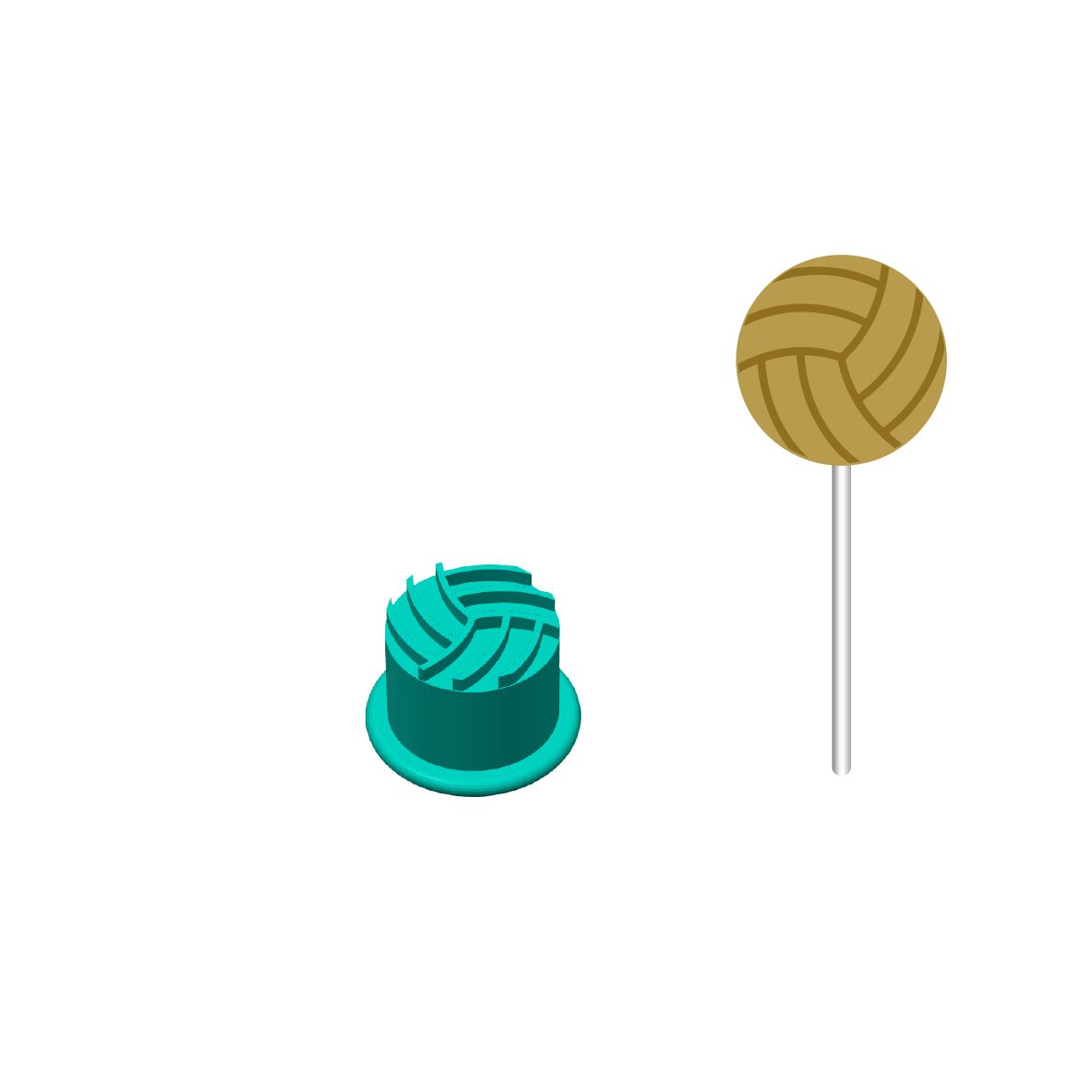 Circle Disc Cake Pop Add on Collection | Build your own Cake Pop Mold Set