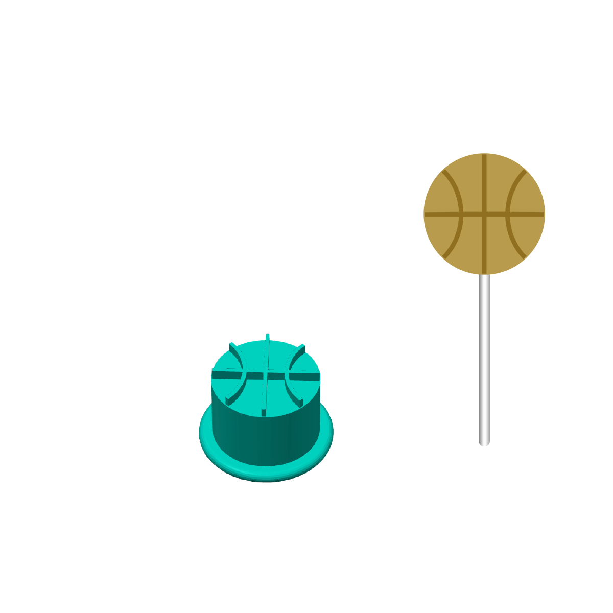 Circle Disc Cake Pop Add on Collection | Build your own Cake Pop Mold Set