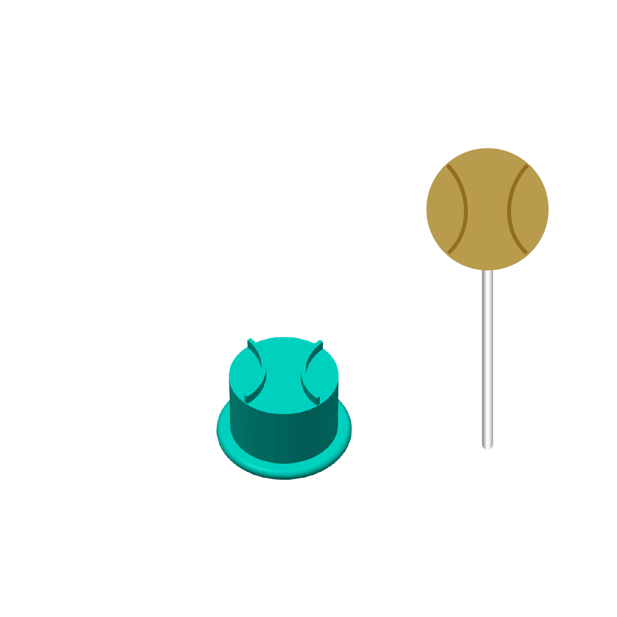 Circle Disc Cake Pop Add on Collection | Build your own Cake Pop Mold Set