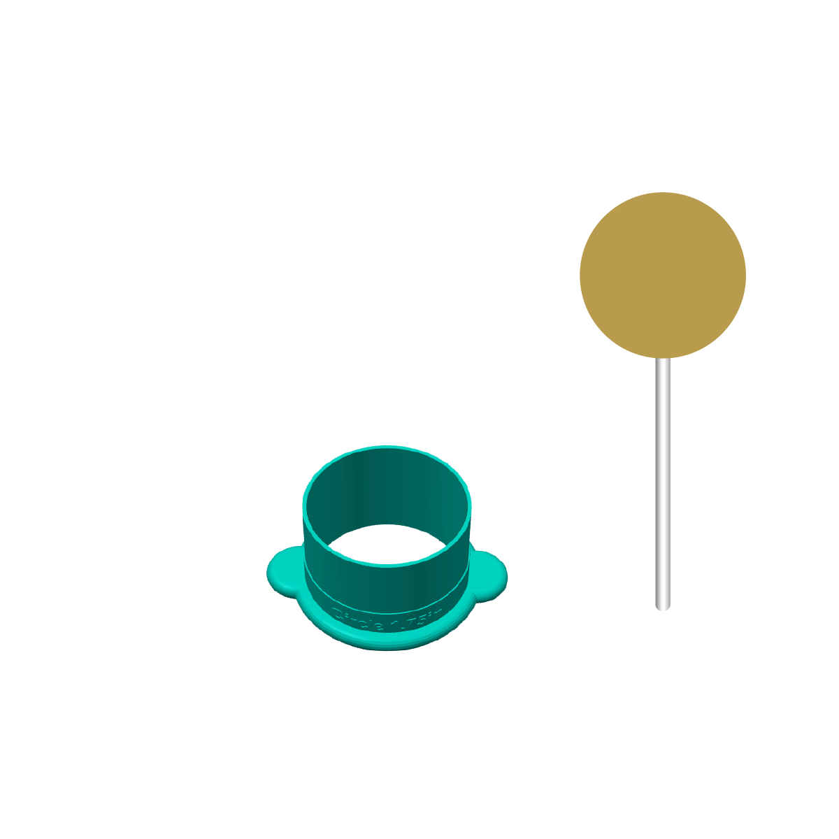 Circle Disc Cake Pop Add on Collection | Build your own Cake Pop Mold Set