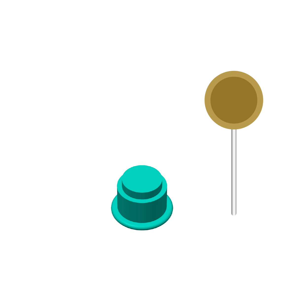 Circle Disc Cake Pop Add on Collection | Build your own Cake Pop Mold Set