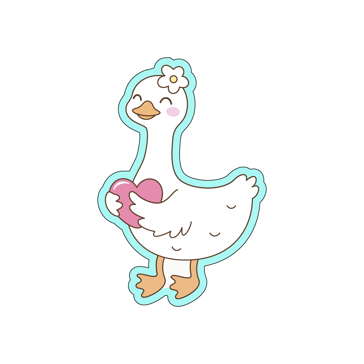 Girly Goose Cookie Cutters