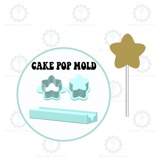 Star Cake Pop Mold | Deluxe Cutter, Popper and Tray