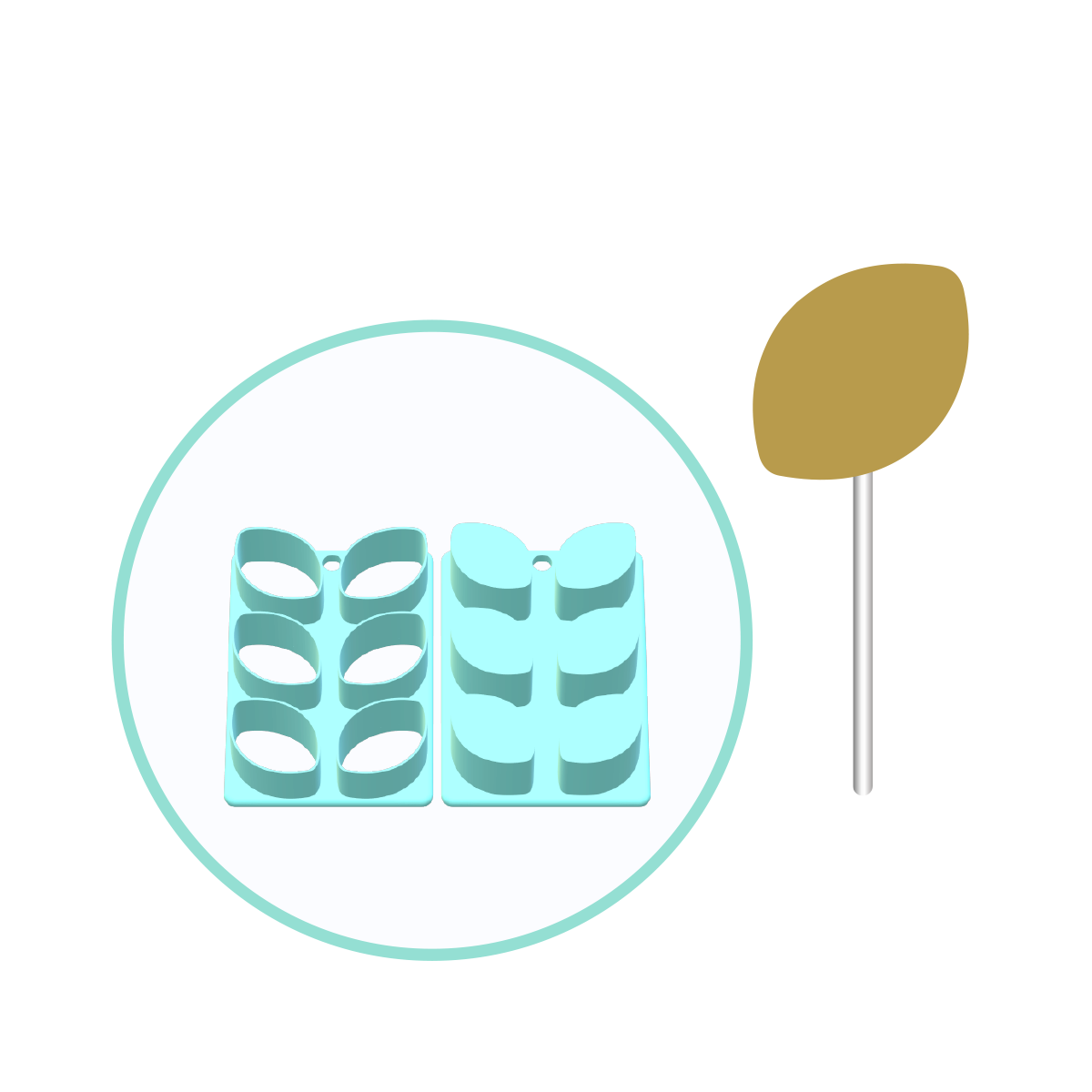 Football Cake Pop Mold | Deluxe Cutter, Popper, and Tray Option