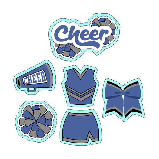 Cheer Cookie Cutters