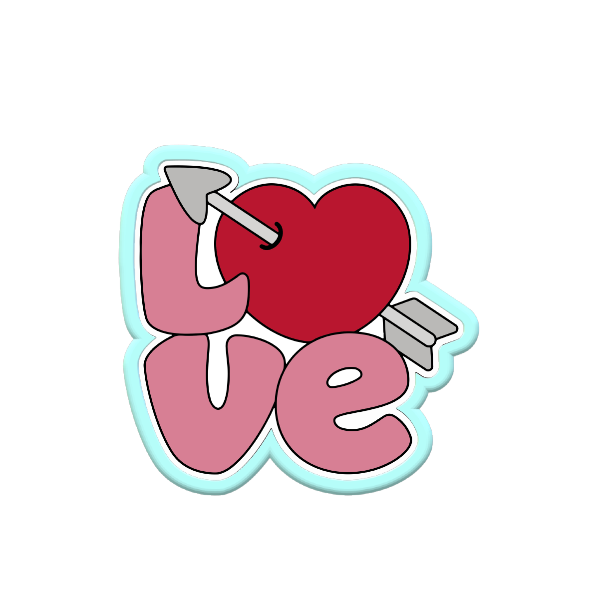 Love Arrow Cookie Cutters