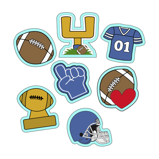 Football Cookie Cutters