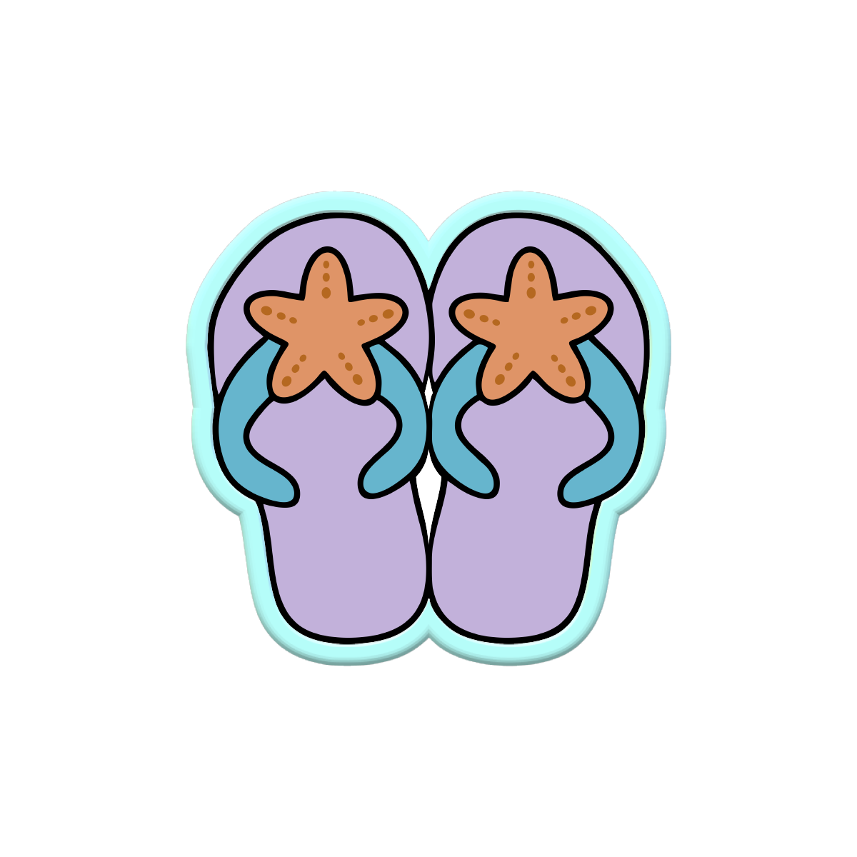 Flip Flops Cookie Cutters