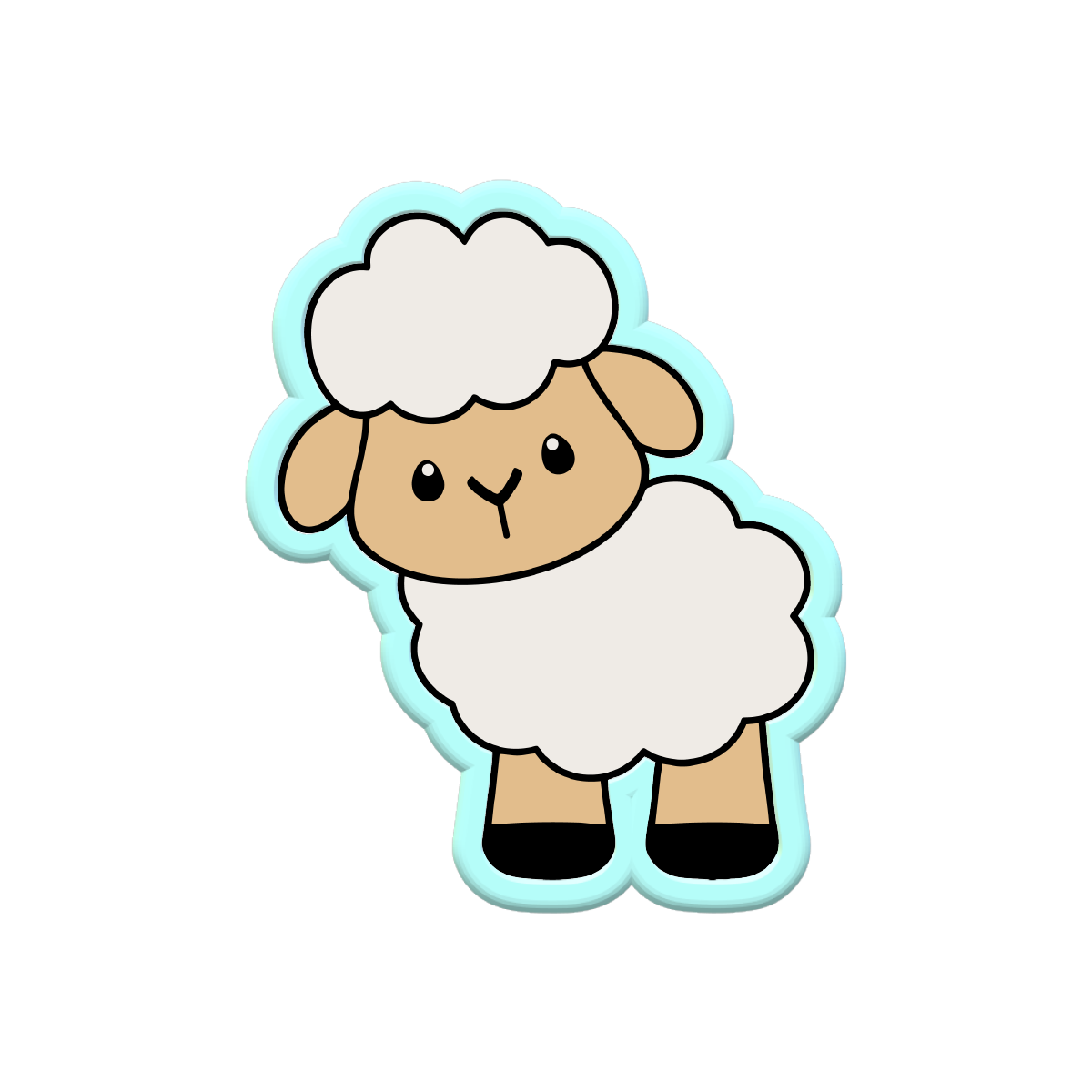 Lamb Cookie Cutters