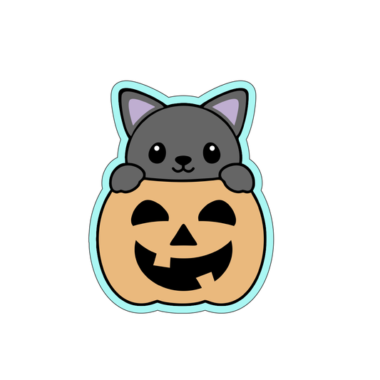 Pumpkin Cat Cookie Cutters