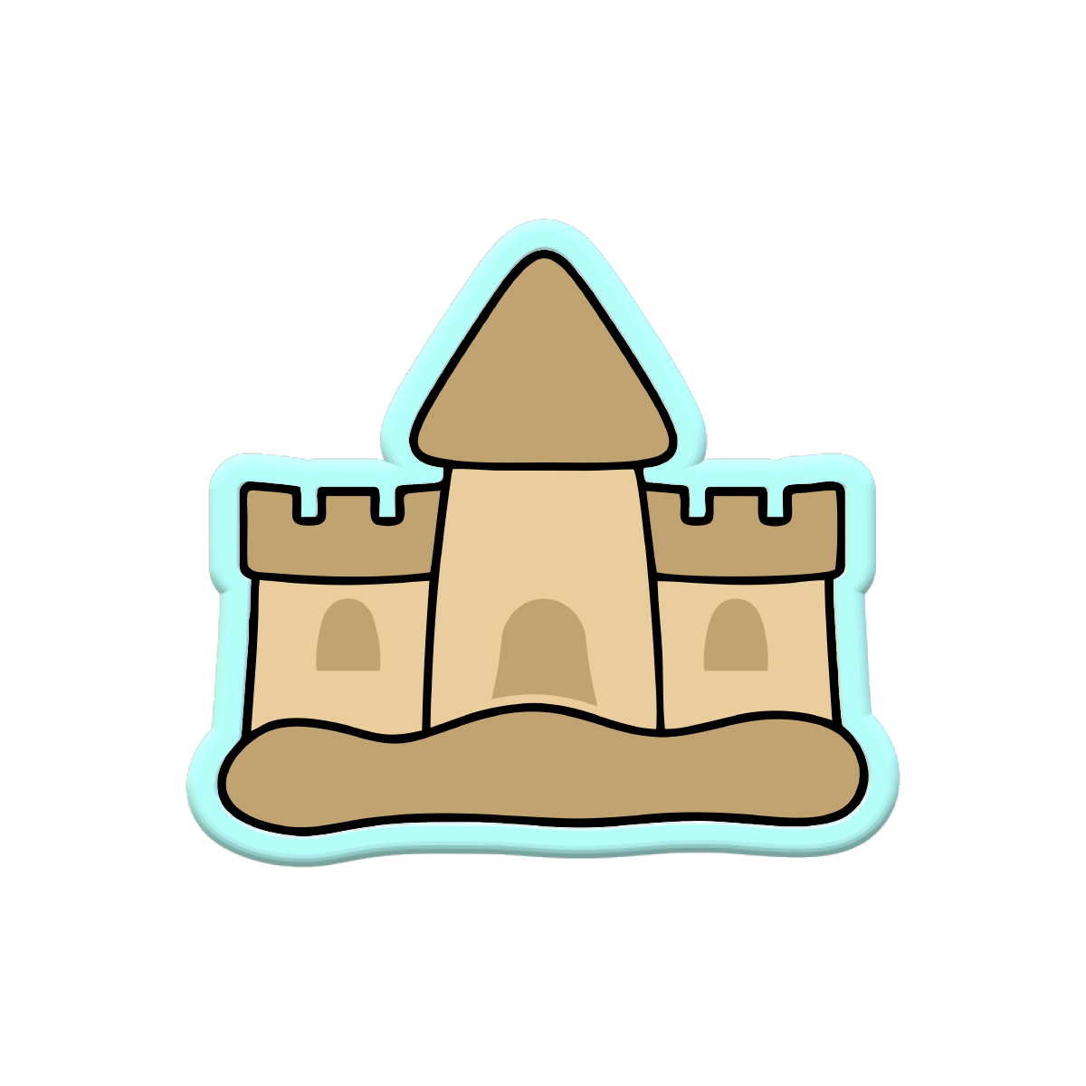 Sandcastle Cookie Cutters