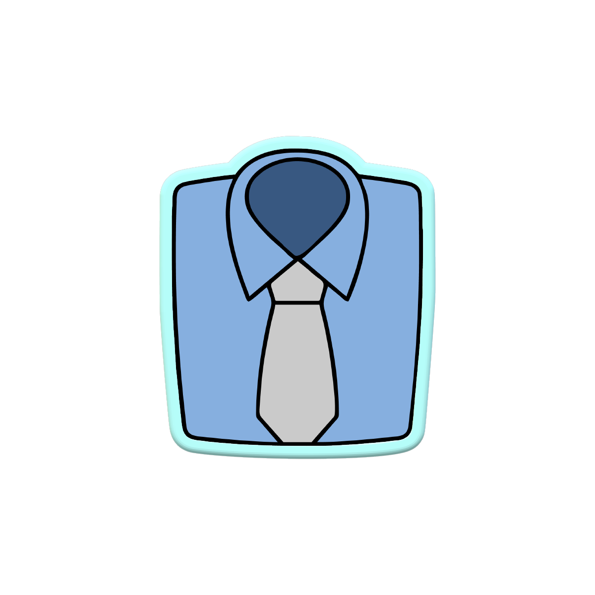 Dad Shirt and Tie Cookie Cutters