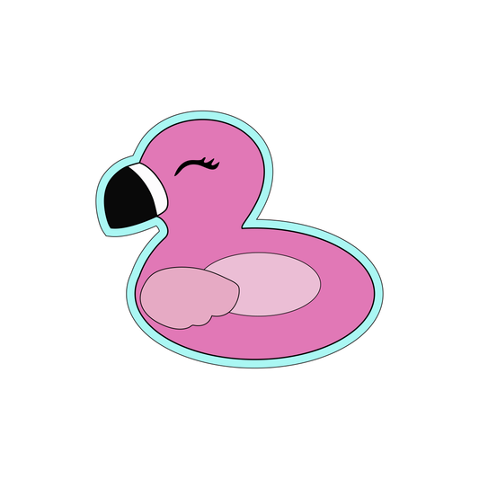 Flamingo Pool Float  Cookie Cutters