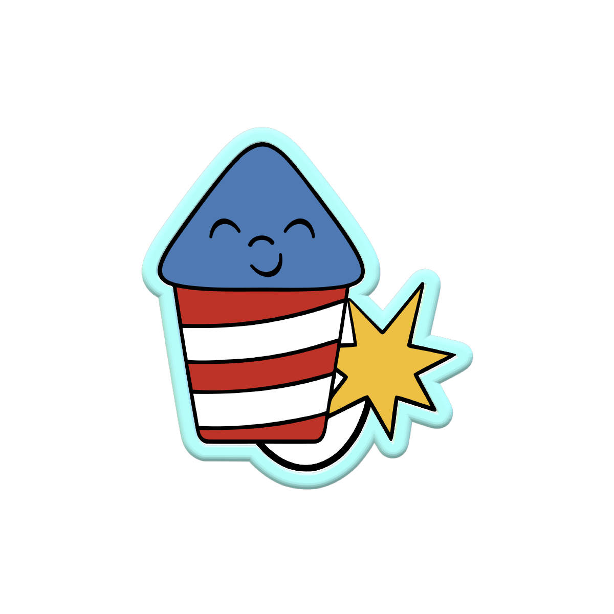 Firecracker Cookie Cutters