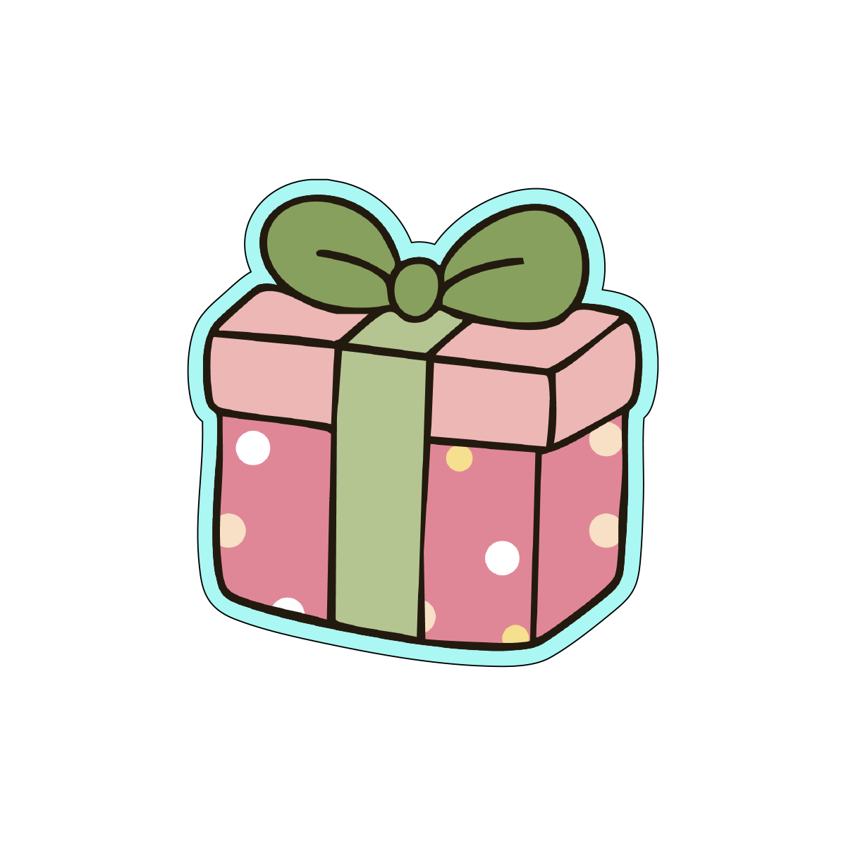 Present Cookie Cutter Cookie Cutters