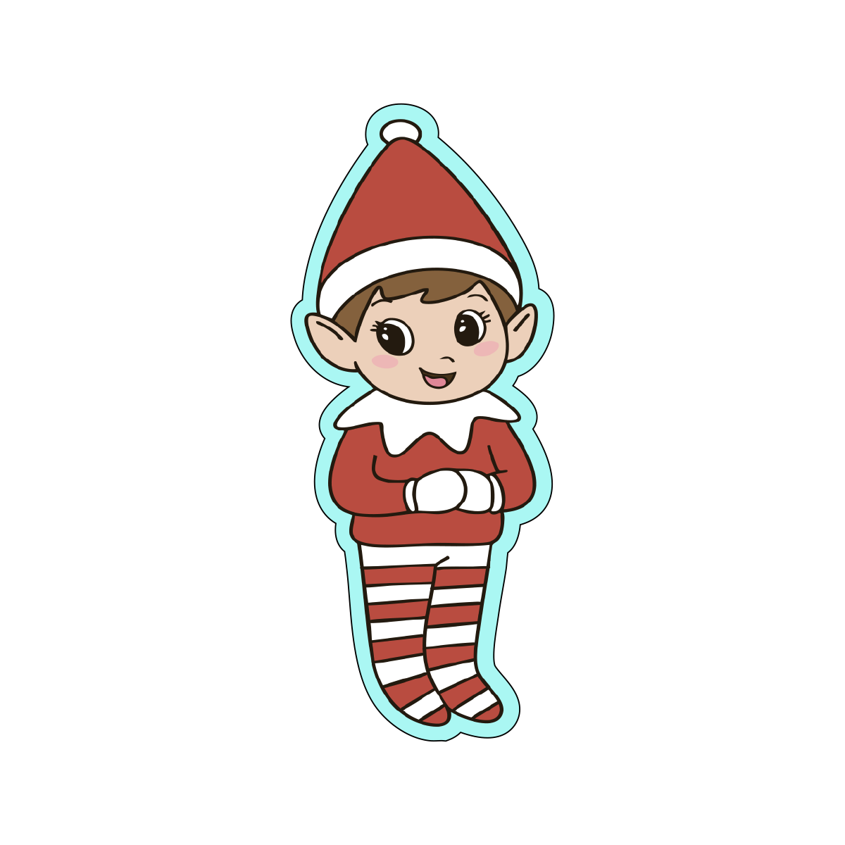 Elf Standing Cookie Cutters