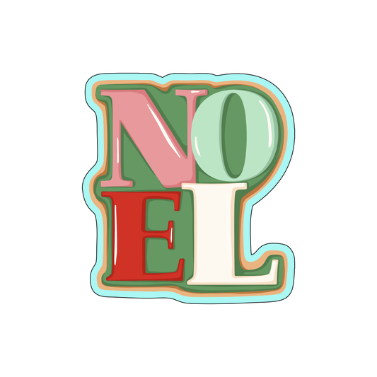Noel Word Cookie Cutter Cookie Cutters