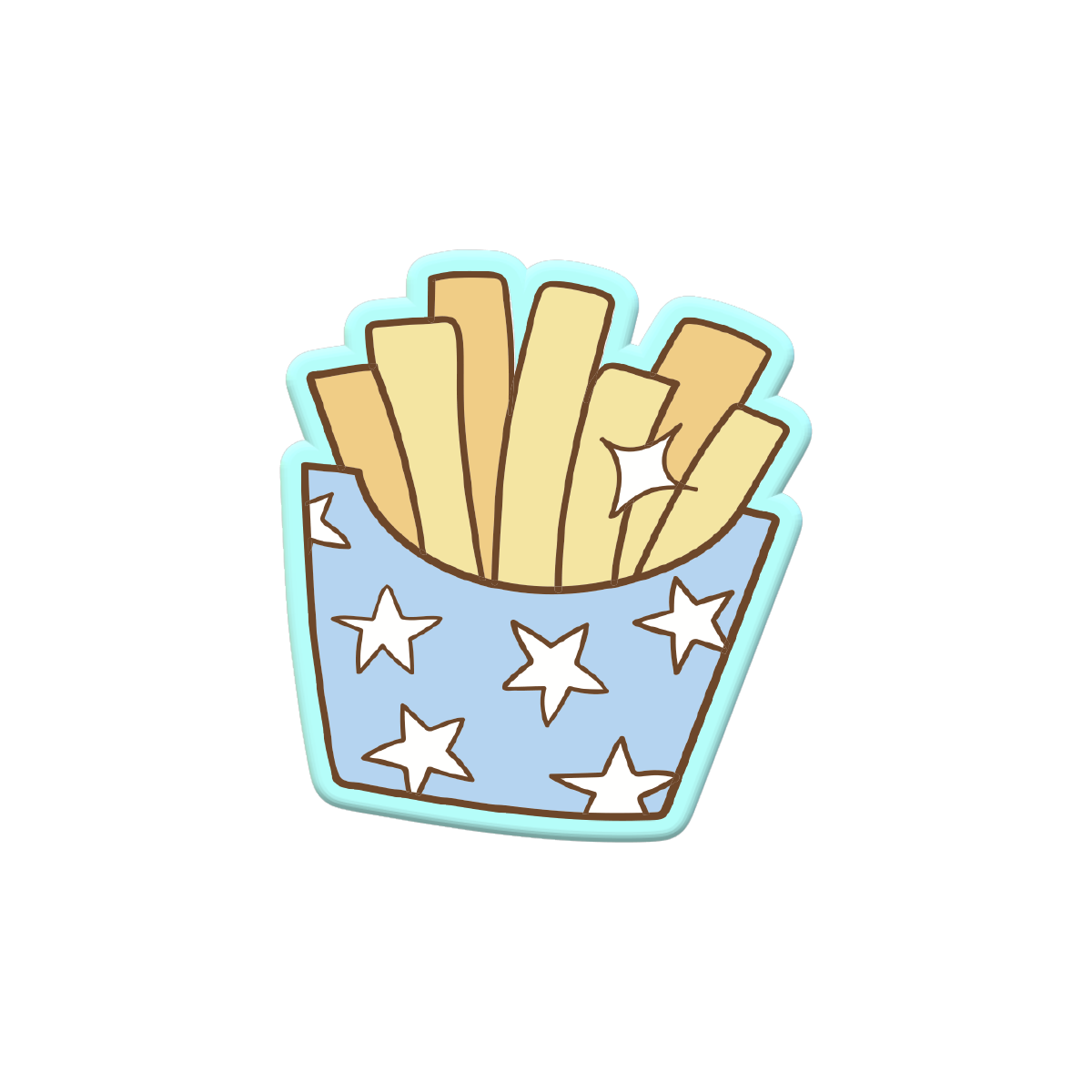 American Fries Cookie Cutters