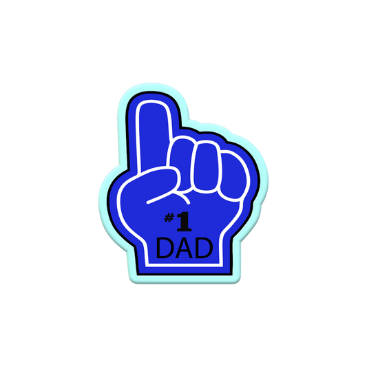 DAD Foam Finger Cookie Cutters