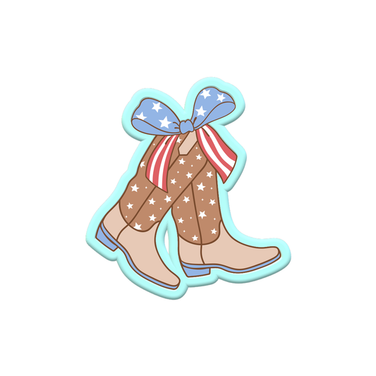 American Boots Cookie Cutters