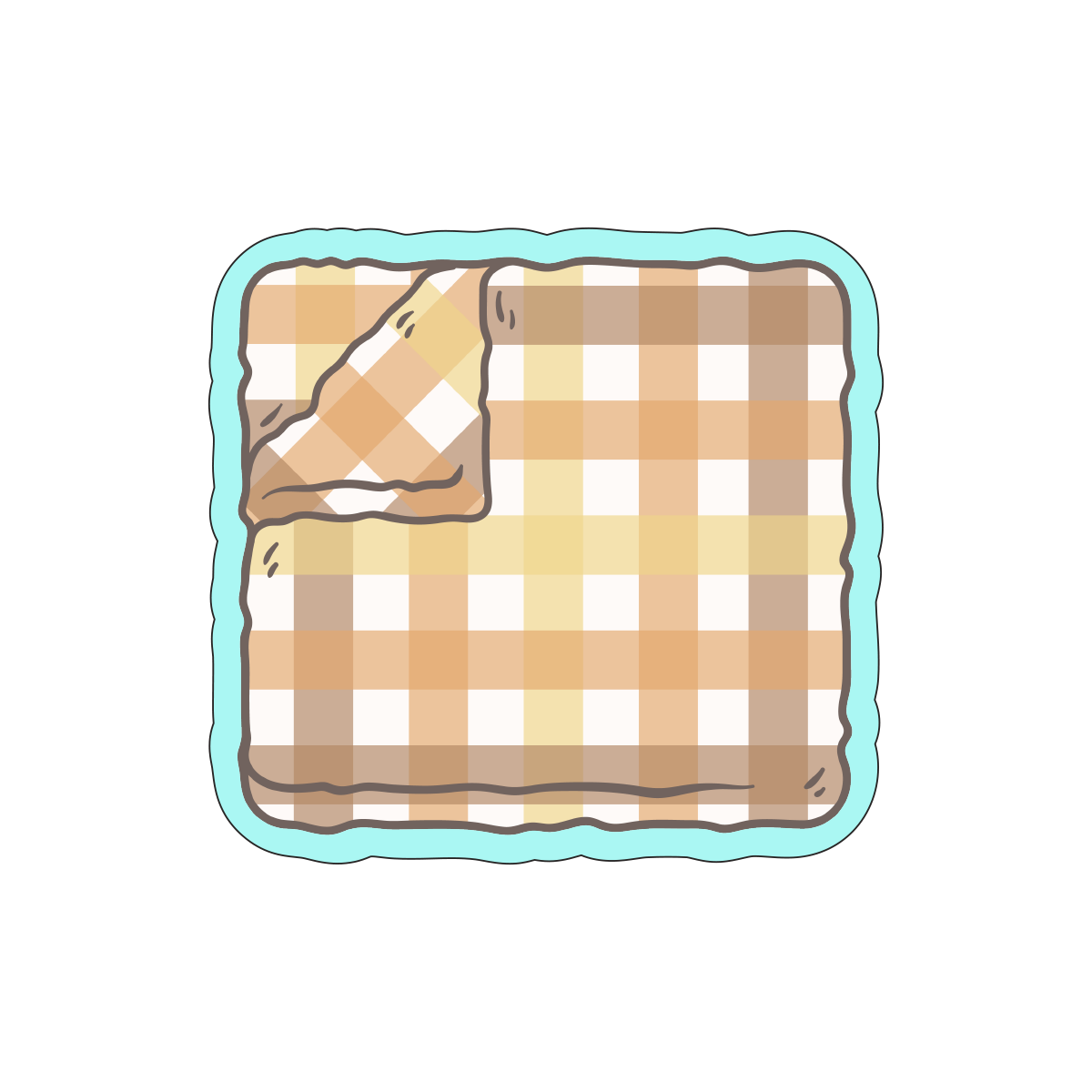 Fall Blanket Cookie Cutters