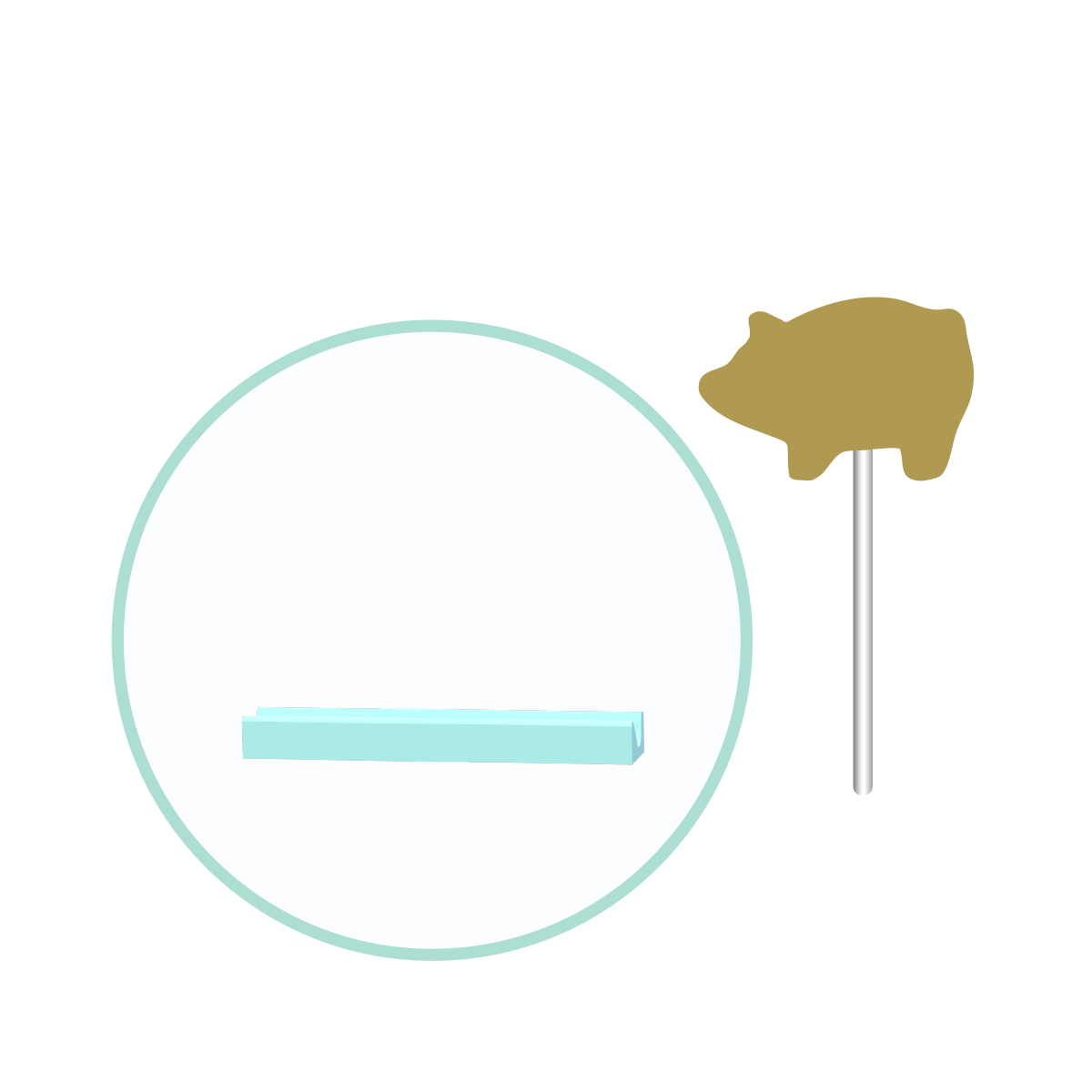 Pig Cake Pop Mold | Deluxe Cutter, Popper, and Tray Option