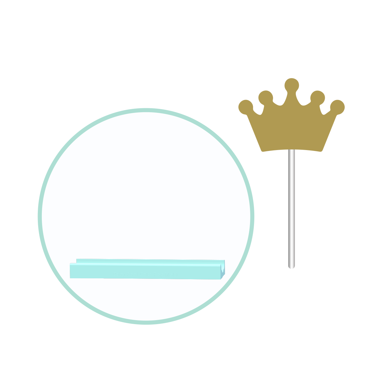 Tiara Crown Cake Pop Mold | Deluxe Cutter, Popper, and Tray Option