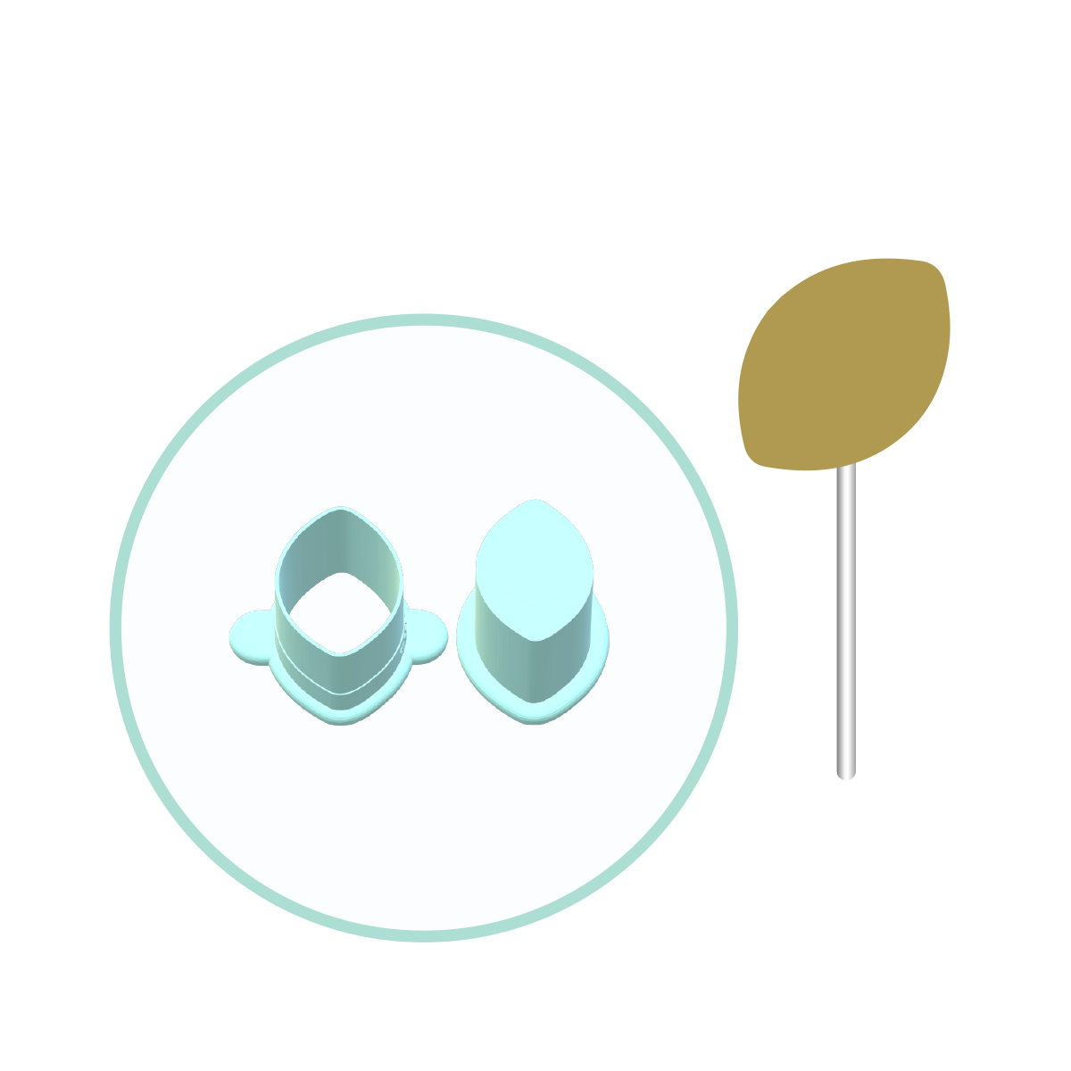 Football Cake Pop Mold | Deluxe Cutter, Popper, and Tray Option