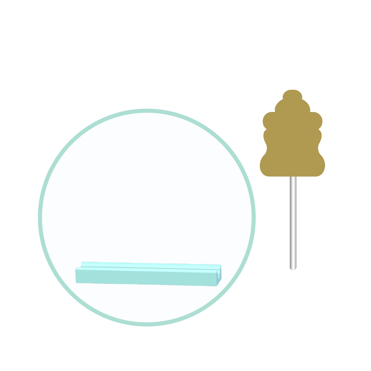 Baby Bottle Cake Pop Mold | Deluxe Cutter, Popper, and Tray Option