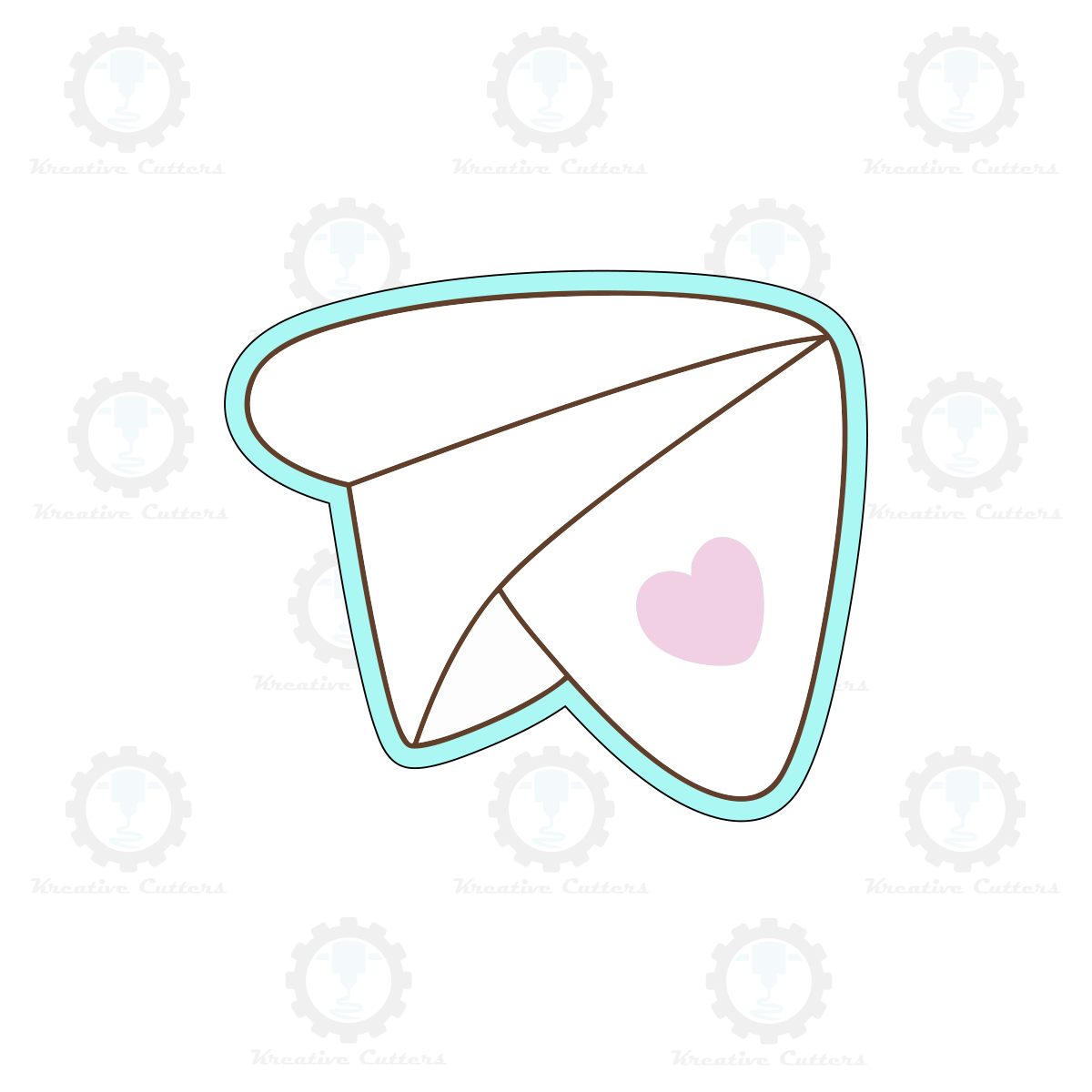 Paper Airplane Cookie Cutters